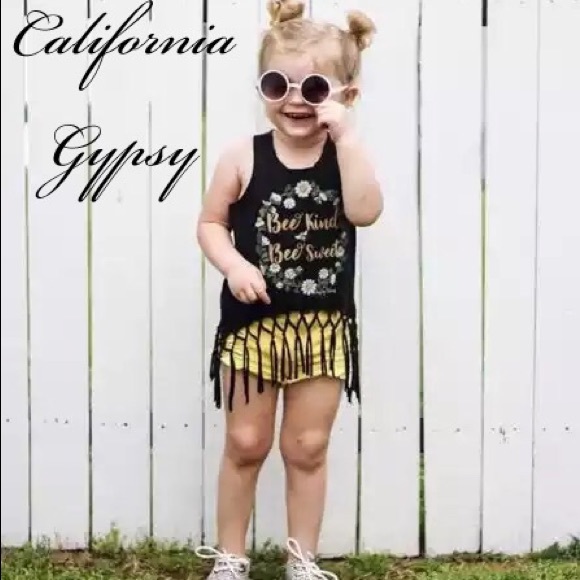 Baby boho hippie festival fringe top - Picture 5 of 7